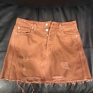 Free people skirt